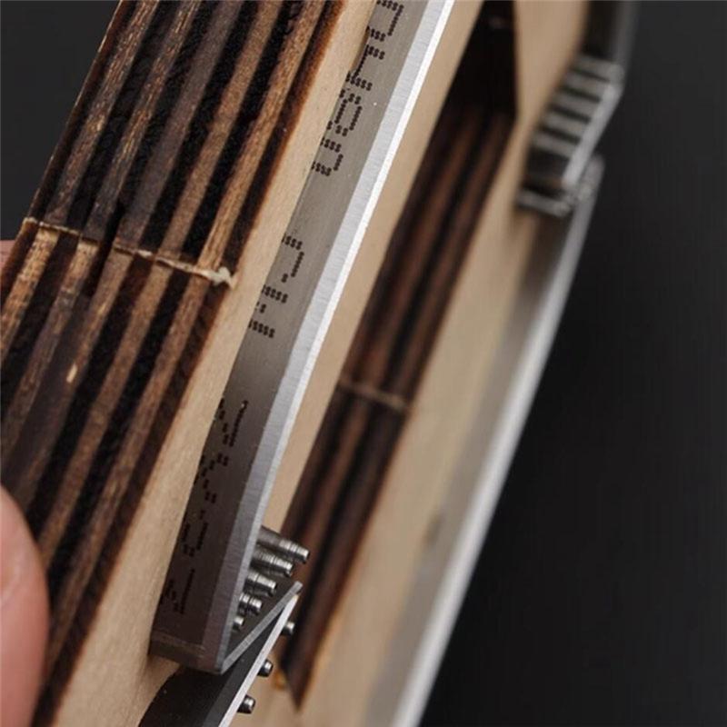 A96I-Leather Craft Tools 125X125mm DIY Storage Tray Cutting Die With Sewing Hole Punch