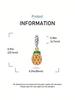 Charms Plata Halloween Pumpkin Pineapple Charmsoriginales Bracelet Beads Jewellery Making Women'S Gift