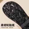 Ethnic style women's shoes simple and elegant small flower embroidery round head cloth slippers women's W summer new mesh retro women's shoes