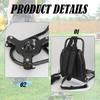 Grass Trimmer Back Harness System Anti Vibration 33x16x9cm Multifunctional Quick Installation Sturdy