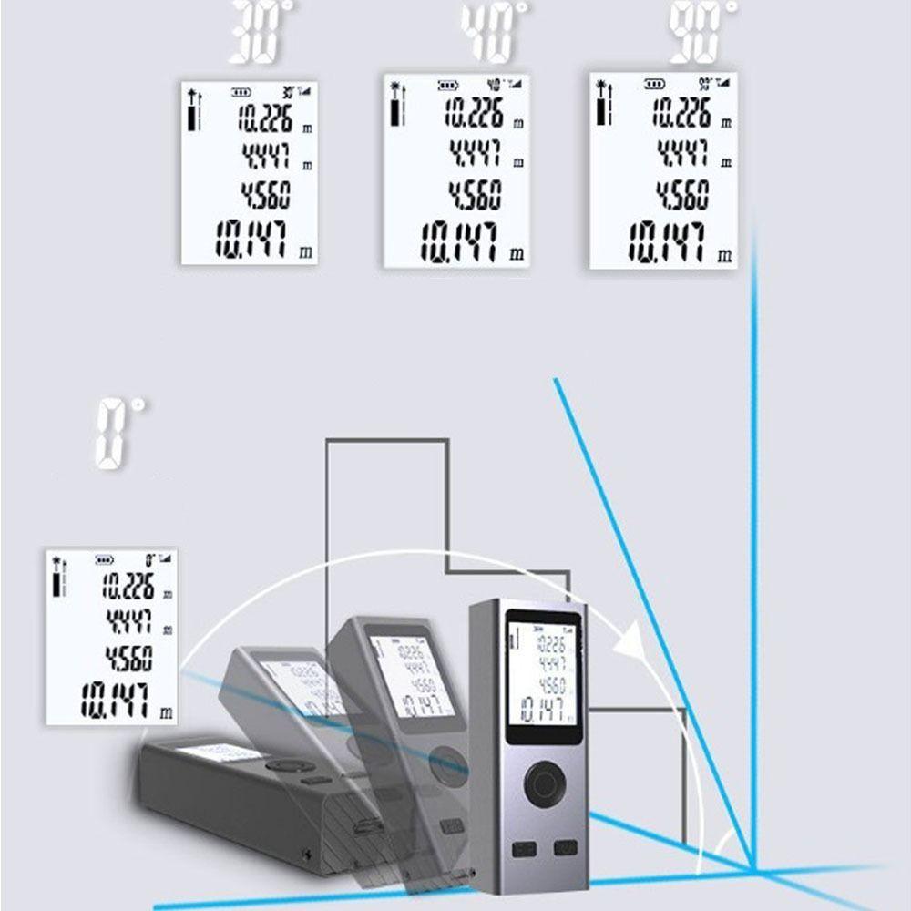 High Precision Mini Laser Rangefinder Digital Laser Distance Measuring Device Measurement