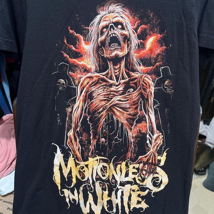

Motionless in White Band TShirt Music USA Tee All Size S to 5XL SEG_426 Unisex T-Shirt XL