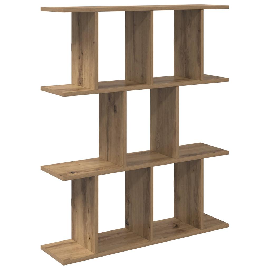 Wall Shelf Artisan Oak 80 X 20 X 96 Cm Engineered Wood