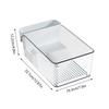 Small Turtle Tank Reptile Habitat Box Transparent Small Tortoise Breeding Box Reptile Terrarium for Reptile Crab Science Class