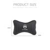 YJTHM1 1Pcs Car Seat Headrest Neck Support Pillow Soft Pad For Citroen C4 C3 C5 C5X e-C4 X e-C3 C-Elysee Berlingo C1 C6 C2 C-Crosser