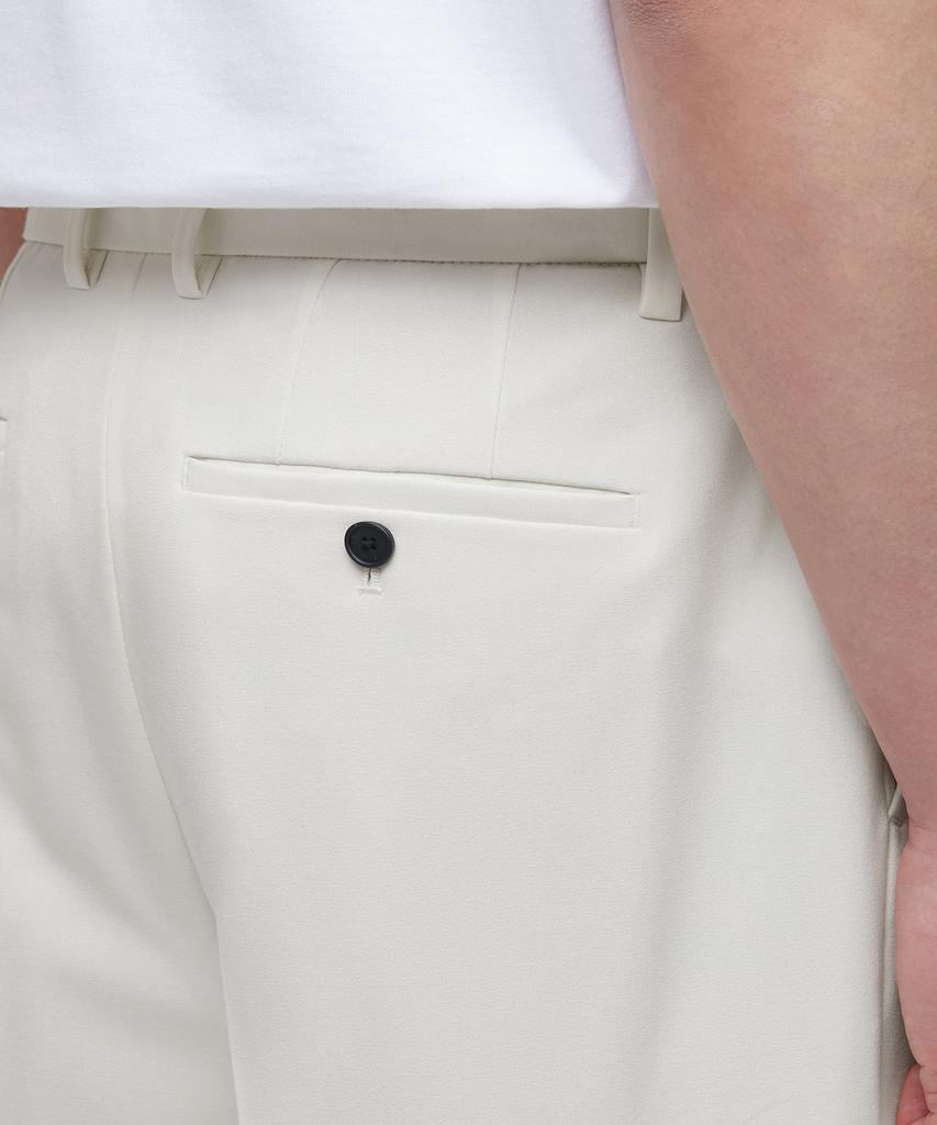 Musinsa Standard Lightweight Real Wide Hidden Banding Slacks [Cream]