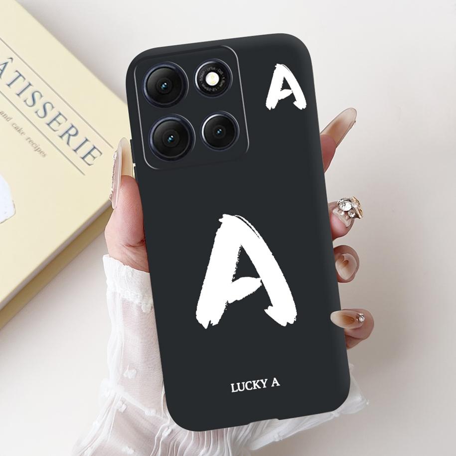 For Motorola Moto G86 Power Case Cute Lucky Letters Crown Flower Soft Silicone Back Cover For Moto G56 G86 5G G86Power Protector