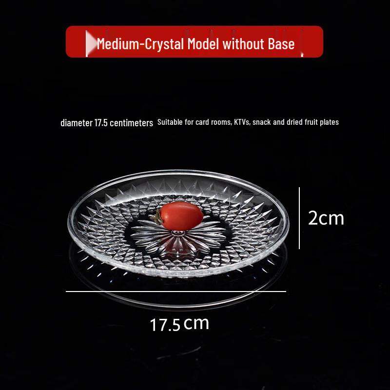 Transparent Acrylic Fruit Plate