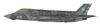 Hasegawa American Lightning II Kaga Takeoff and Landing Test Plastic Model 02488 1/72 F-35 (Type B) U.S.NAVY VX-23 (Airplane)