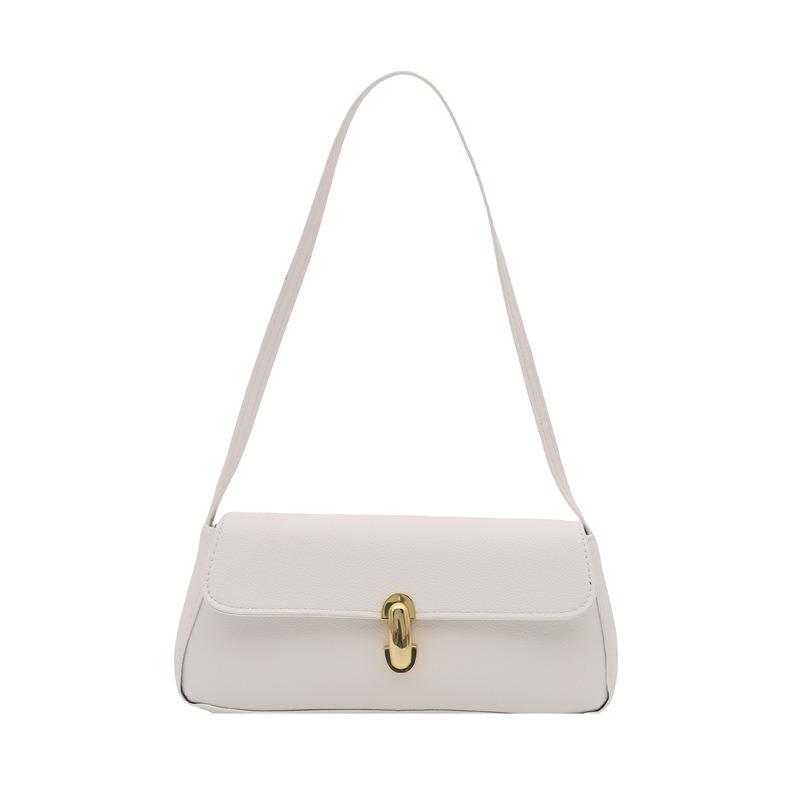 Simple Large-capacity Lock Early Autumn New Simple Fashion Crossbody Shoulder Armpit Small Square Bag