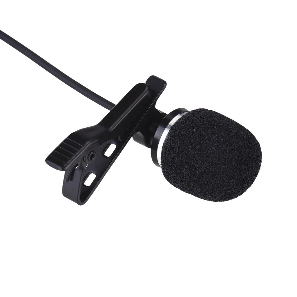 Lavalier Microphone Portable Omni Directional Wearable Mic for Vlog Interview Streaming Lecture