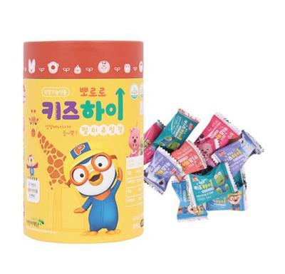 Pororo Kids High Multi Çiğneme Tabletleri Çikolata Aromalı 90 Parça, Kore sağlık gıdası