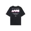 Li-Ning Wade Series Ice-Sense Loose Short Sleeve T-Shirt With Back Letter Print Unisex Tops Black AHSS783-7
