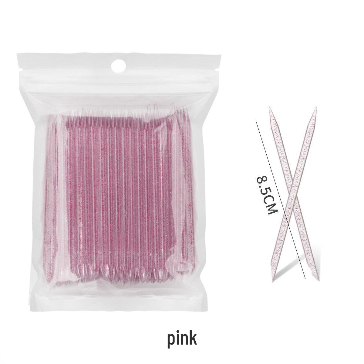 

Двусторонние палочки из апельсинового дерева для нейл-арта, 7,5 см, кристальный пушер для кутикулы и инструмент для дотсов