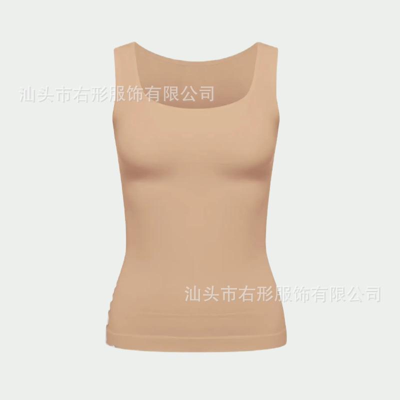 Seamless body sculpting vest women s belly sculpting chest support vest women s sports fitness enhanced corset S