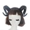 Black Sheep Horn Headband: DIY Halloween Props & Hair Clips