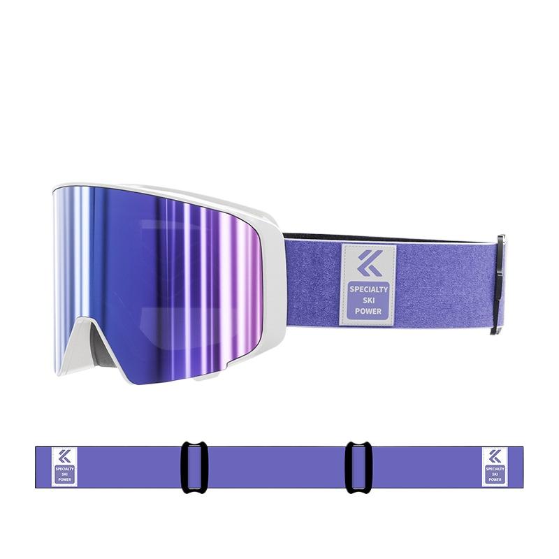 Flip Ski Glasses Anti-fog Professional Outdoor Mountaineering Windproof Goggles Single and Double Board Snow Goggles