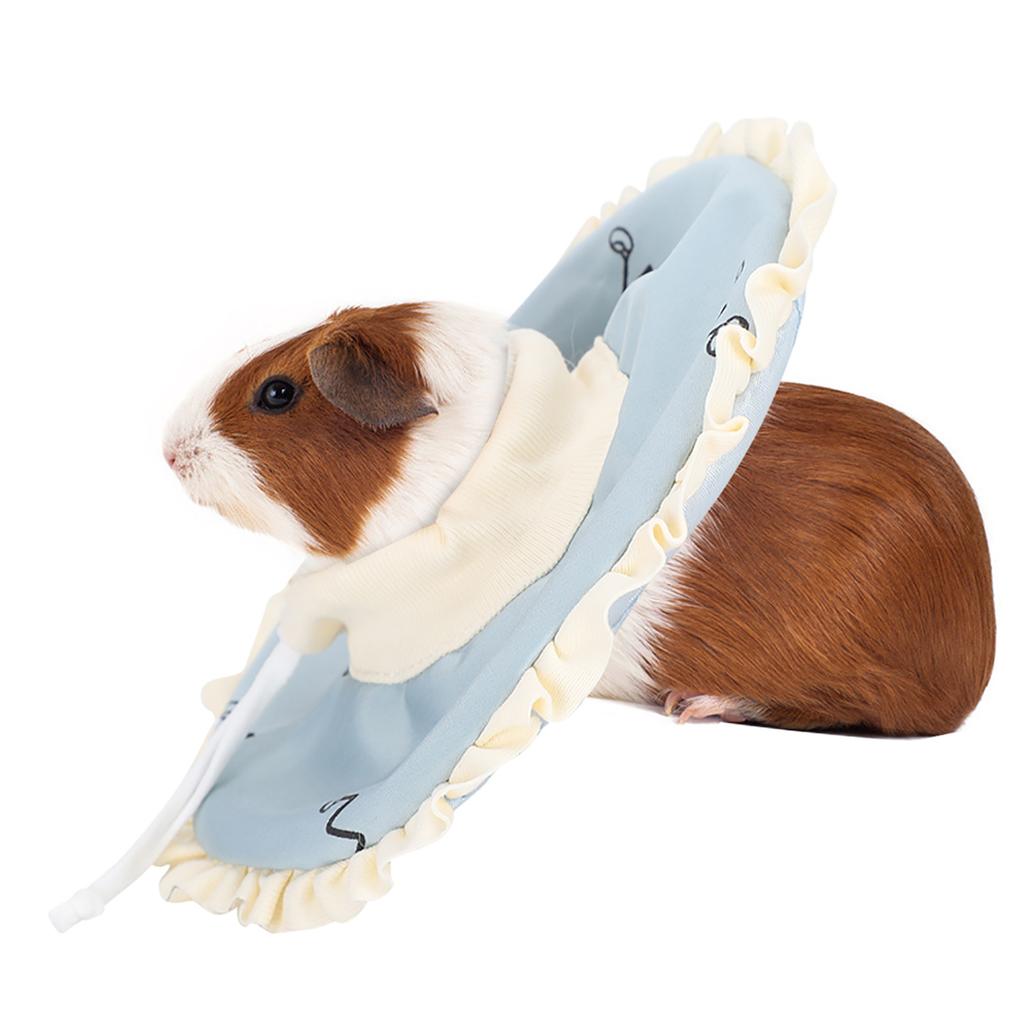 Small Pet Protective Collar Elizabeth Circle Nursing Ring for Guinea Pig Rabbit Sugar Glider