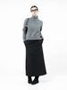 Chaenseseunoi Soft Slit High Turtleneck - Charcoal /W244Tp06Ch