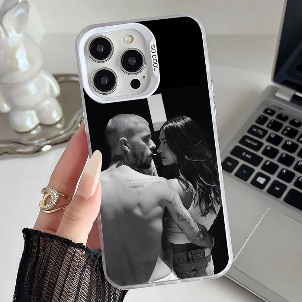 

SWAG J-Justin Bieber Чехол для телефона для iPhone 16,15,14,13,12,11,Mini,Pro,E,MAX Белый Конфетный Матовый Ударопрочный Чехол iPhone13PRO
