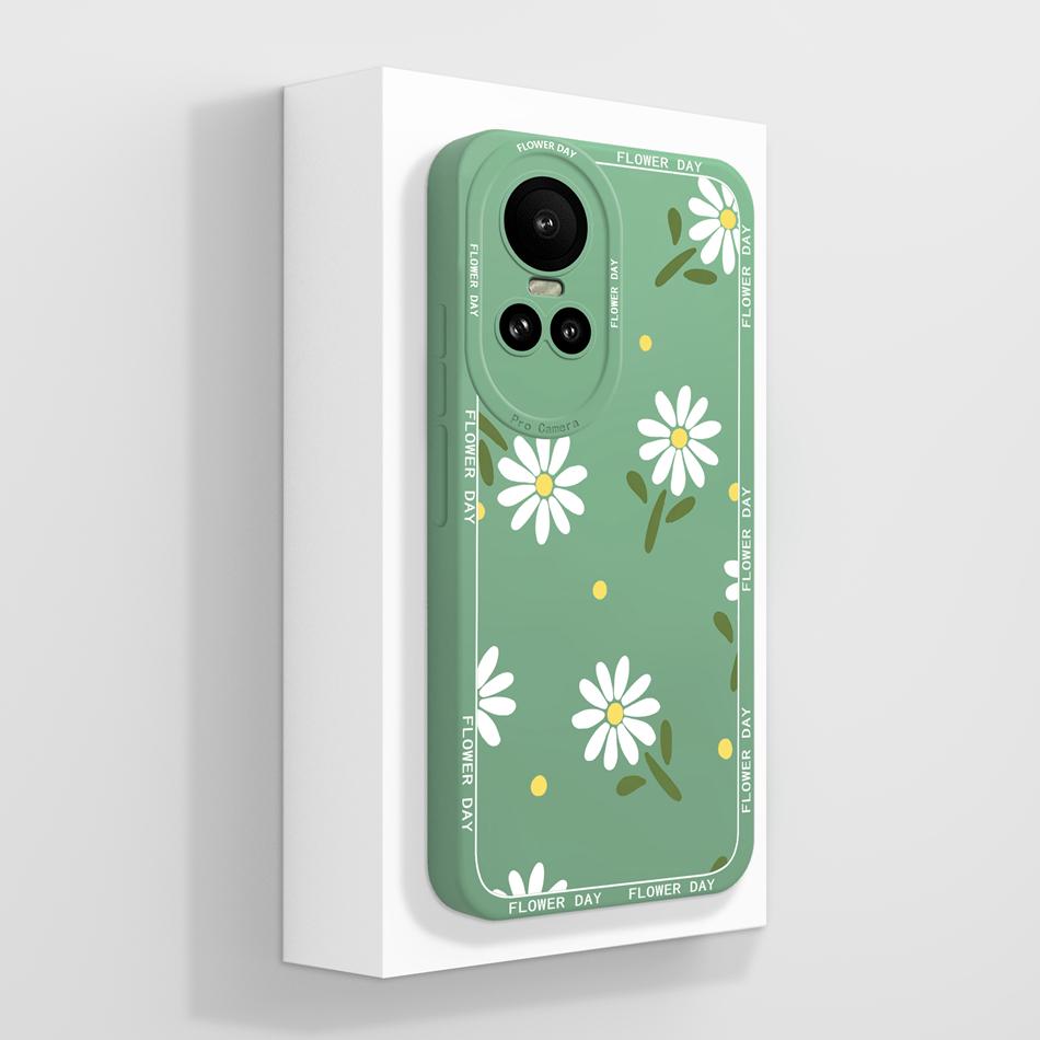 For Oppo Reno 10 Pro 5G Case Cute Panda Fundas Camera Protection Liquid Silicone Back Cover For Oppo Reno10 Pro Coque Carcasa