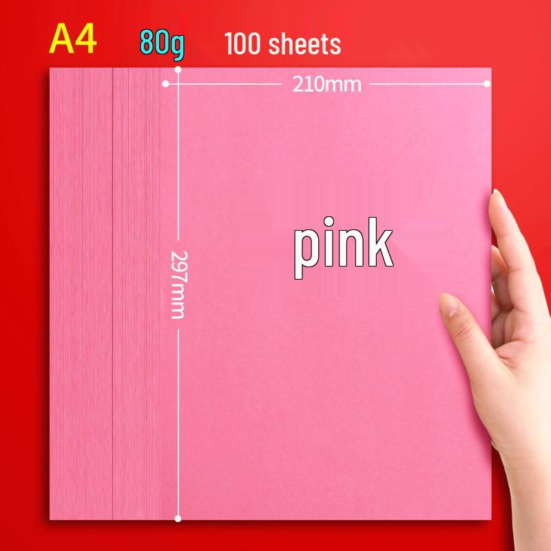 A4 Colored Printing and Origami Paper - 10 Colors