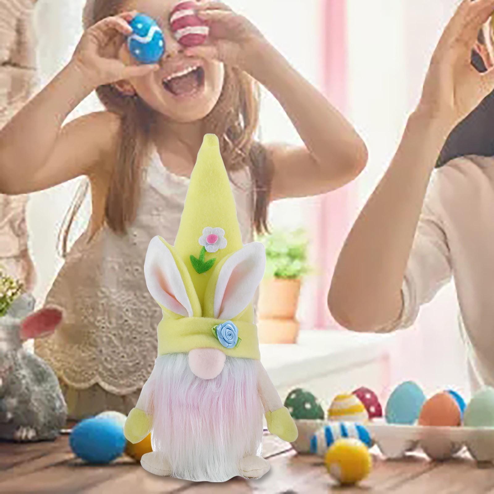 Пасхальный Весенний Гоблин Кукла Гном Тканевая Безликая Кукла Украшение B