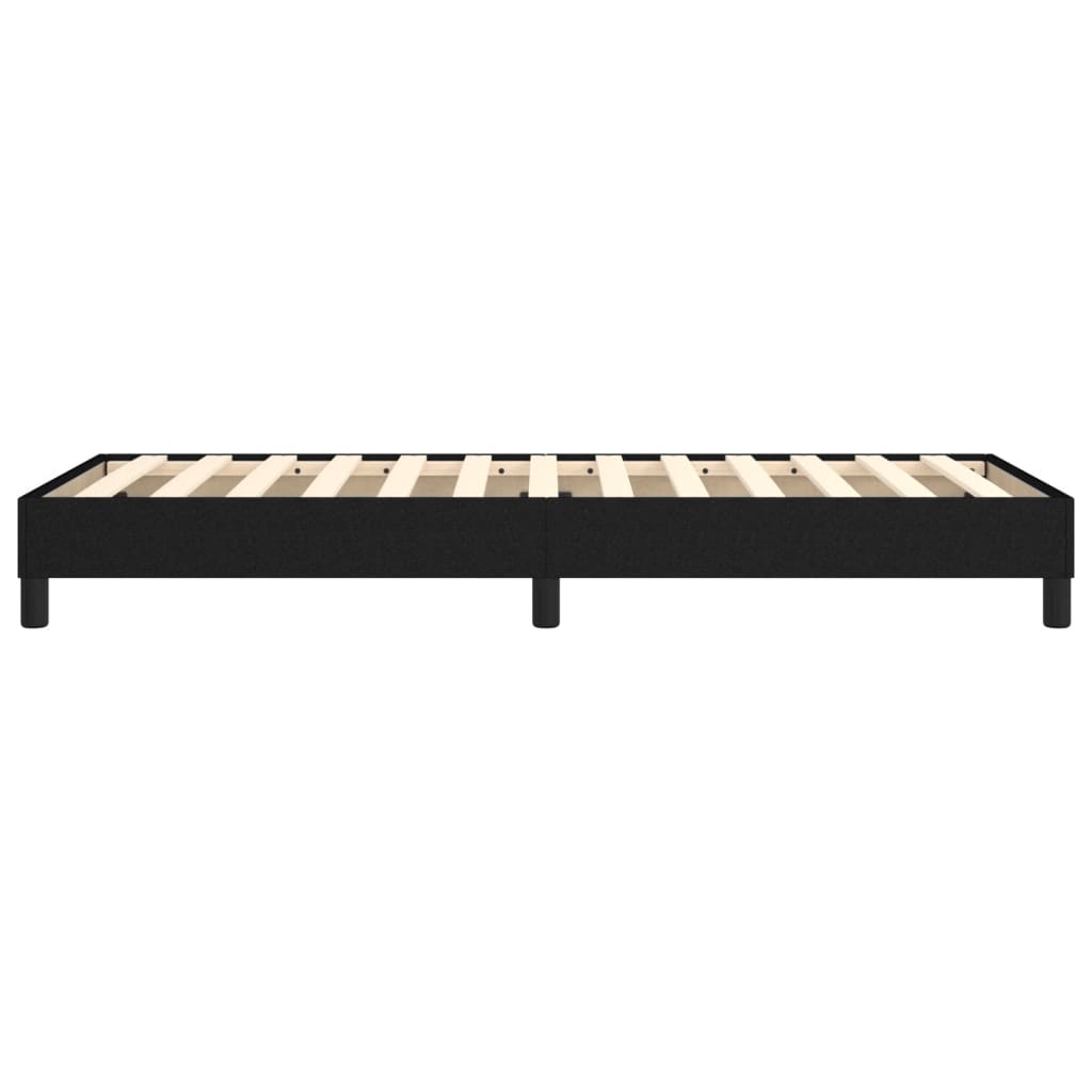 Vidaxl Rama Łóżka Bez Materaca Czarna 90X190 Cm Tkanina
