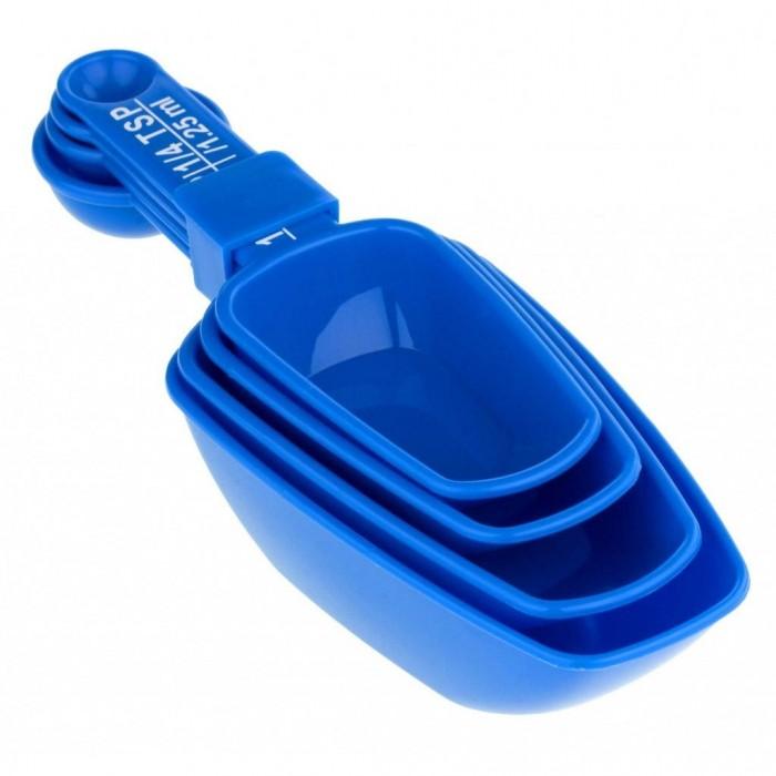 Chef Aid Scoops With Measuring Spoons (Set Of 4)