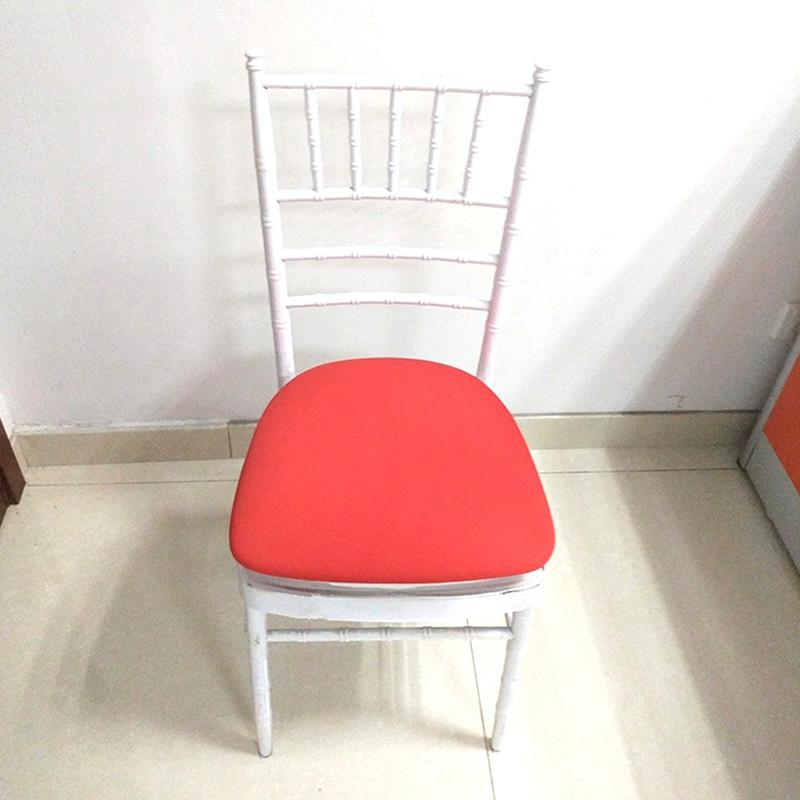 45-48 cm Židle Jednobarevný strečový potah Potahy Snímatelné elastické Jídelní Pouzdro na sedátko Svatba Hotel Banket Kancelář Seat Protect