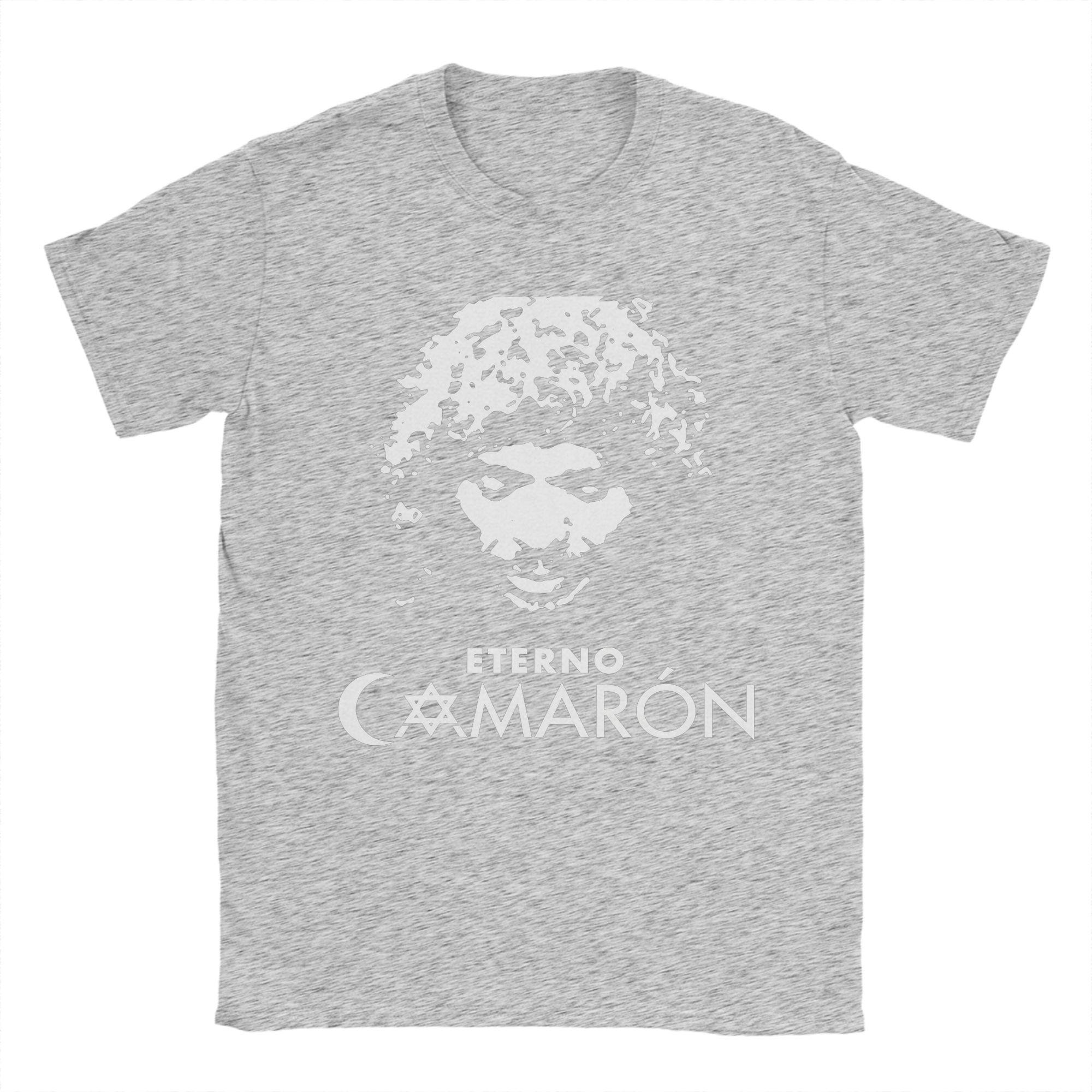 

Camarons De La Isla Flamenco Singer T Shirts for Pure Cotton TShirts O Neck Island Shrimp Tee Shirt Clothes Graphic Printed S