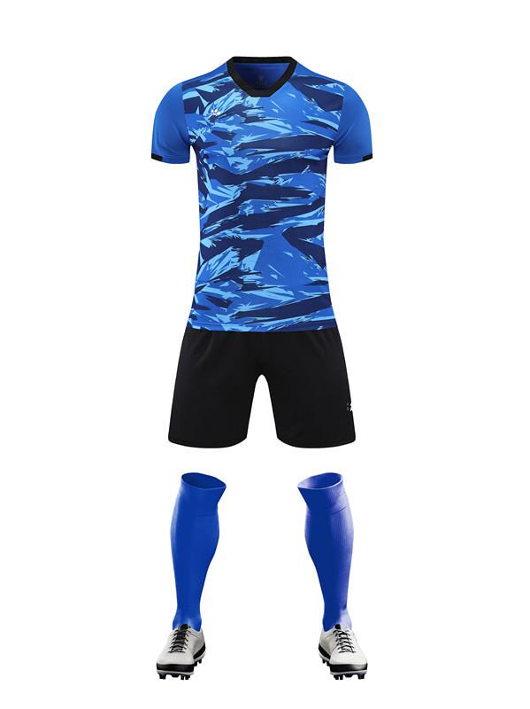 Training clothes Men and women Children Adult breathable quick-drying short-sleeved set Sports football jersey