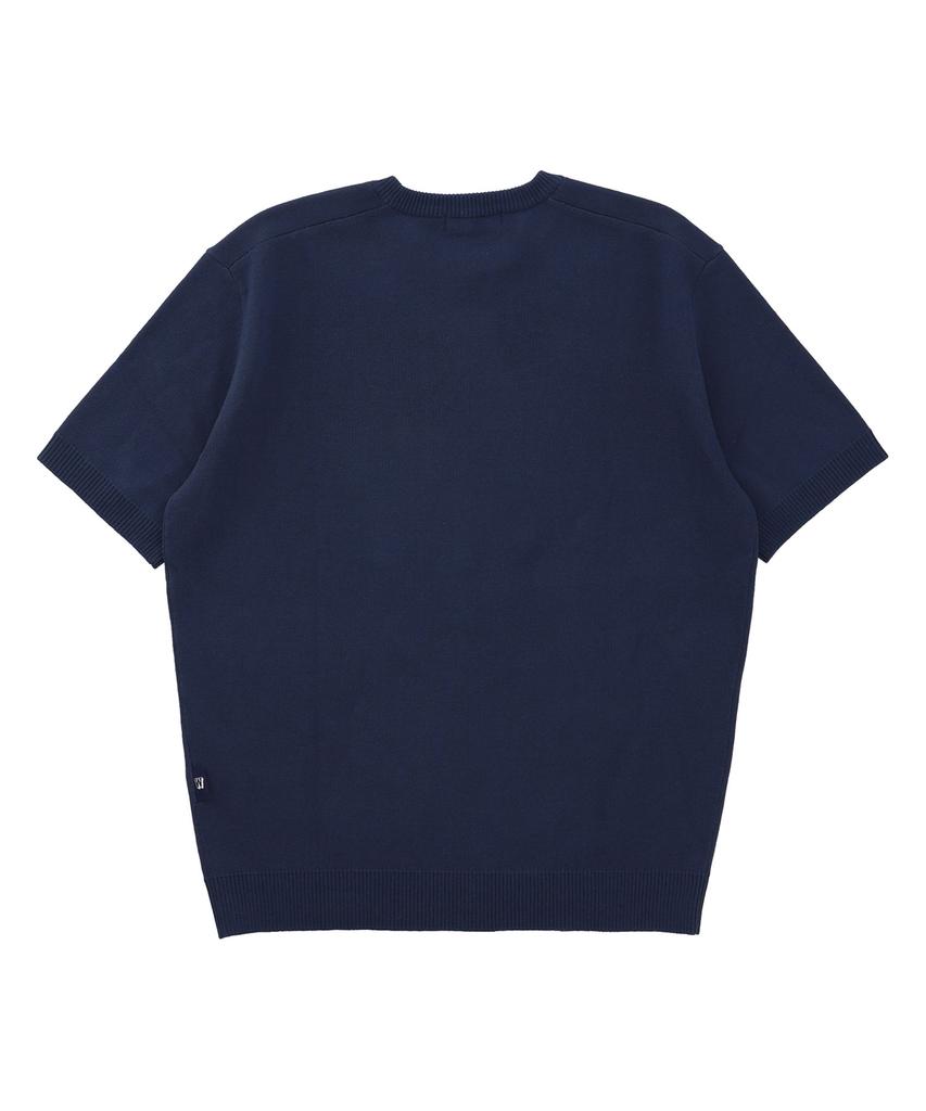 W Standard Graphic Short Sleeve Knit Pullover [3 Colors]