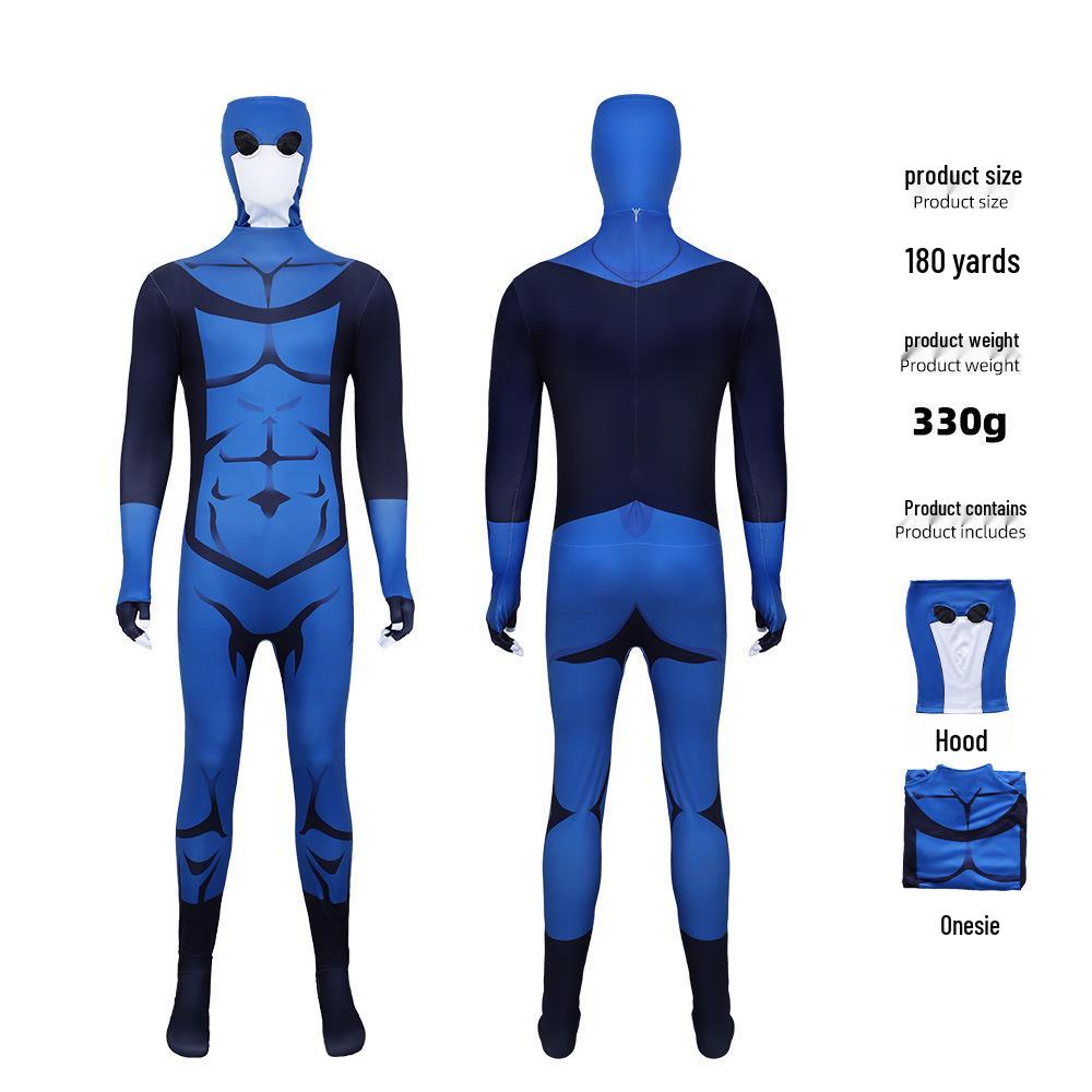 Invincible Young Hero 4 Omni-Man Cosplay Bodysuit for Halloween and Comic Con