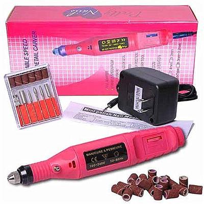 Kit de Machine Professionnelle Électrique pour Ongles Manucure Machine Stylo Nail Art Pédicure Kit Lime à Ongles