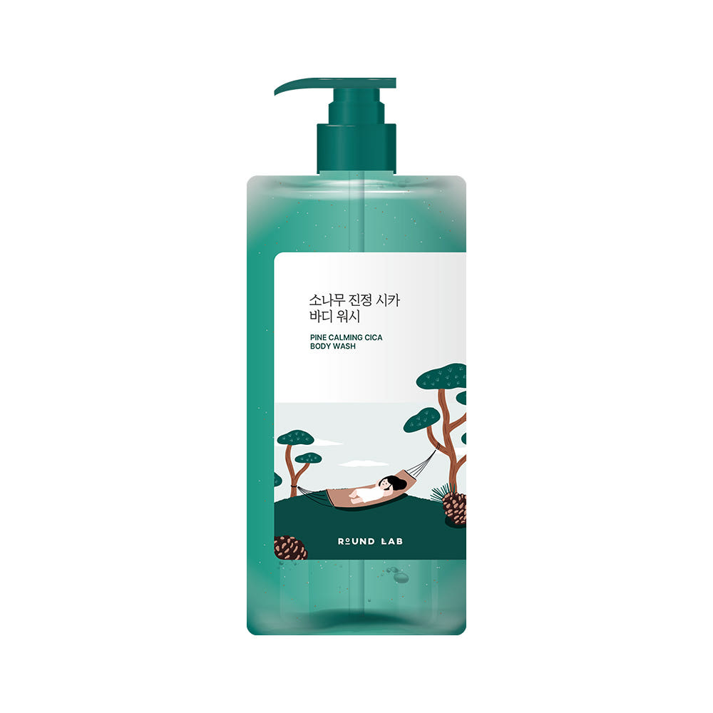 Round Lab Pine Calming Cica Body Wash 1L Soothing Moisturizing Sensitive Skin Cleanser