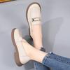 Leather Loafers for Women In SpringSeason BrandNew Lady British Style Leather FootPairs for Lady FootPairs Small Fragrance Style Single FootPairs