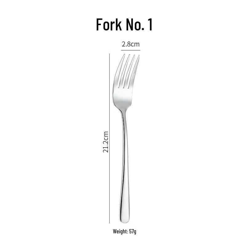 Abay French Elegant Stainless Steel Cutlery