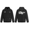 American Trendy Brand Represen Letter Printing Terry Pure Cotton Hooded Sweater Men's and Women's Tops Trendy