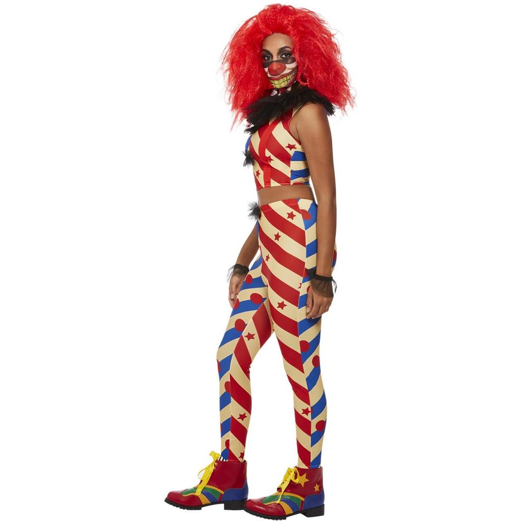 Smiffys Gruseliges Clown-Kostümset für Damen