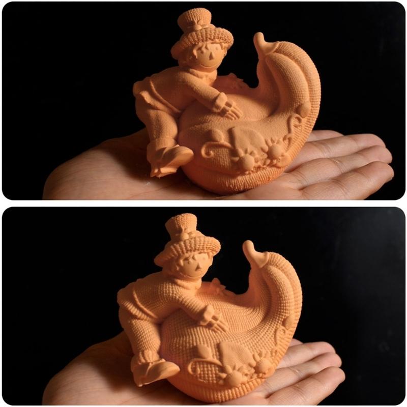 Molde de Vela de Abóbora Palhaço Moldes de Silicone para Halloween Moldes de Enfeites Moldes de Fundição Moldes de Gesso para Decoração de Casa