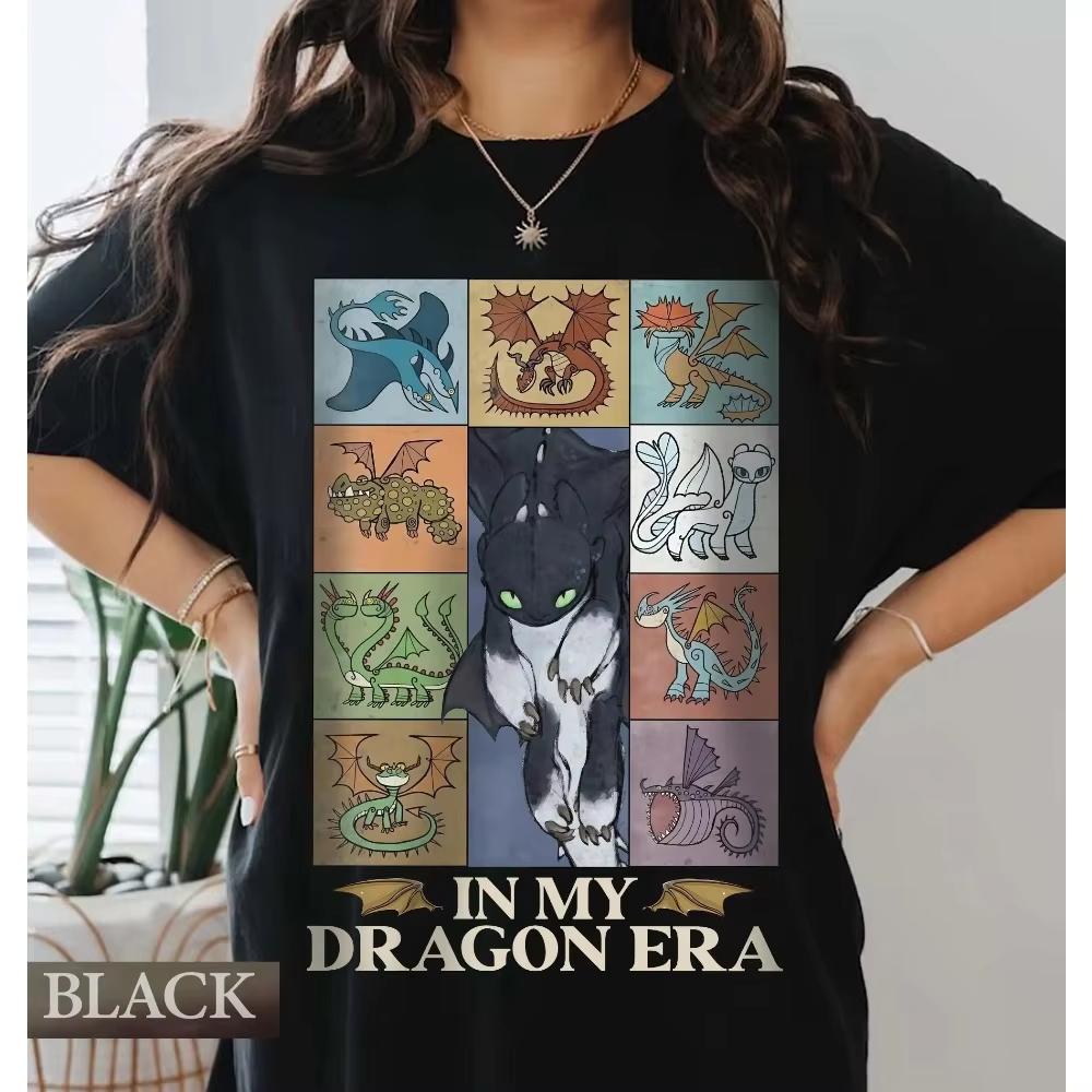 

Women Unisex Comfort Colors How To Train Your Dragon Era Shirt Family Trip Shirt in My Dragon Era Shirt S
