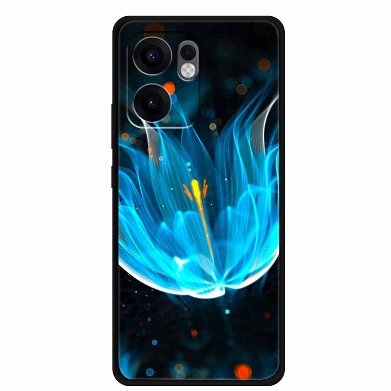 For OPPO Reno 14F 5G Phone Case Shockproof Black Silicone TPU Soft Back Cover Case For OPPO Reno 13F 4G 5G Case 13 F 14 F Coque