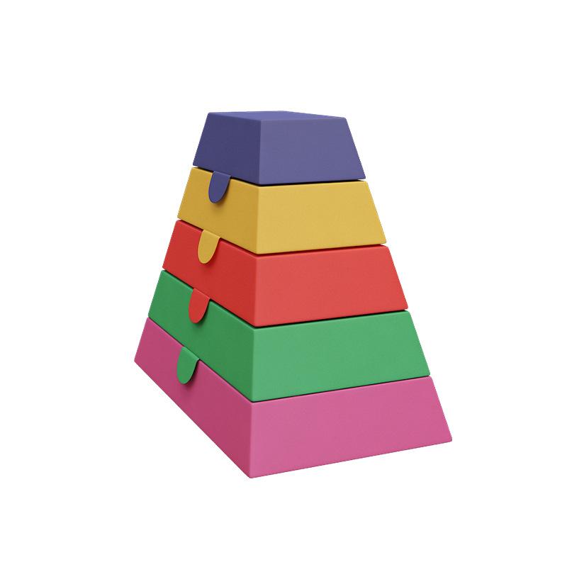 Children's Soft Pommel Vaulting Box for Sensory Integration and Physical Training