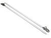 MKS Bicycle Toe Clip Strap SPIRITS Alpha White FIT- (Fit Spirits)