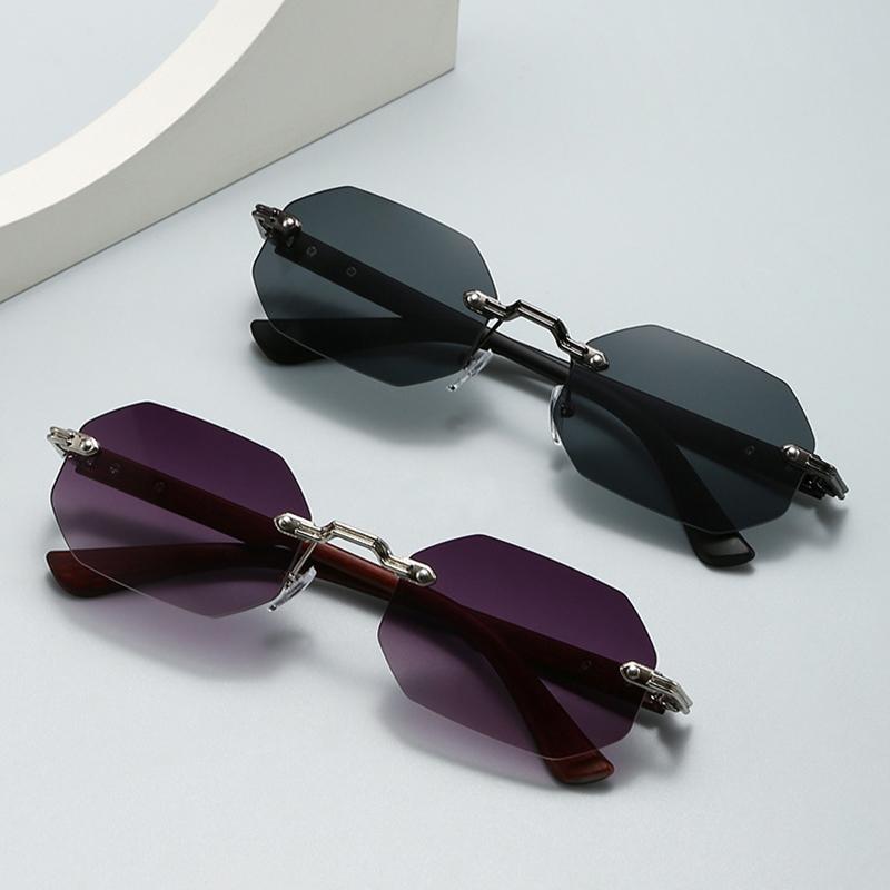 New Vintage Elliptical Sunglasses Women Men Polygon Sun Glasses Female Oval Eyewear Oculos De Sol for Male Female Eyeglasses