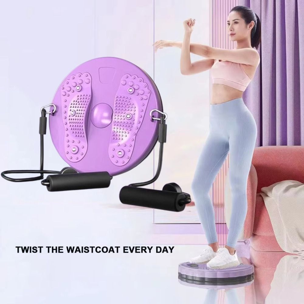 Non-Slip Base Waist Twisting Disc Magnetic Tension Body Shaping Boards  Sports