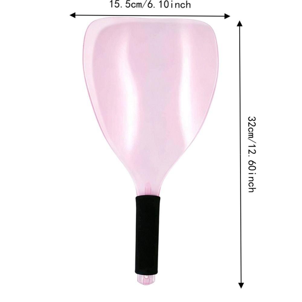 3PCS Handheld Design Hairdressing Face Protector Hair Cutting Face Mask Makeup Application