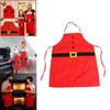 Christmas Party Apron With Durable Polyester Material For Family Celebration