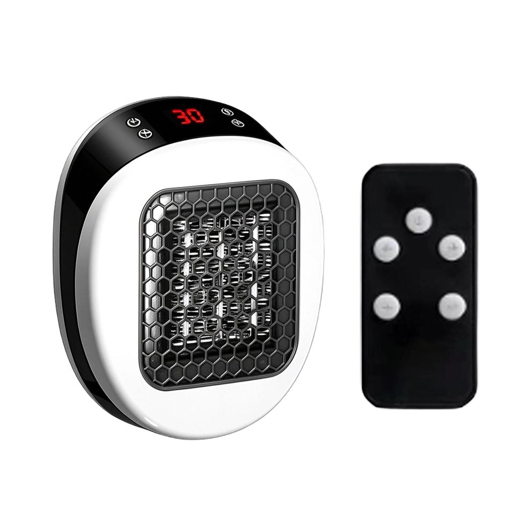 Remote Control Heater with UK Plug for Indoor Home and Use